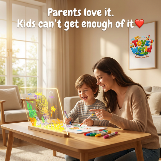 LumiBoard™ LED Drawing Board — The Screen-Free Toy Kids Can't Put Down